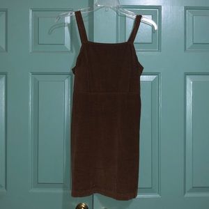Brown American Eagle Corduroy Dress